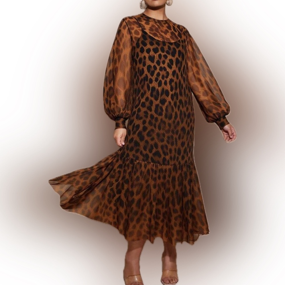 🐆 PLUS Sheer Maxi 🐆